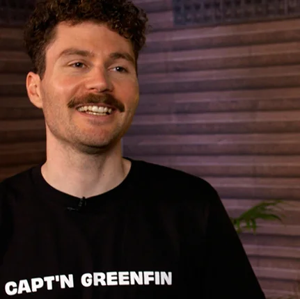 Jonas Urwyler, Mitgründer und CEO von Capt’n Greenfin. Bild: zVg/Capt’n Greenfin AG