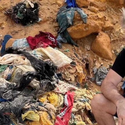 Gründer und CEO der OceanSafe AG Manuel Schweizer am Strand in Senegal. Bild: zVg/OceanSafe